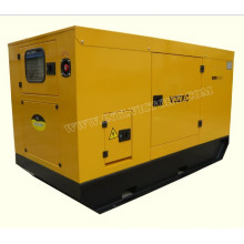 8kVA ~ 60kVA Quenchai Genset Diesel Silencioso con Certificaciones CE / Soncap / CIQ